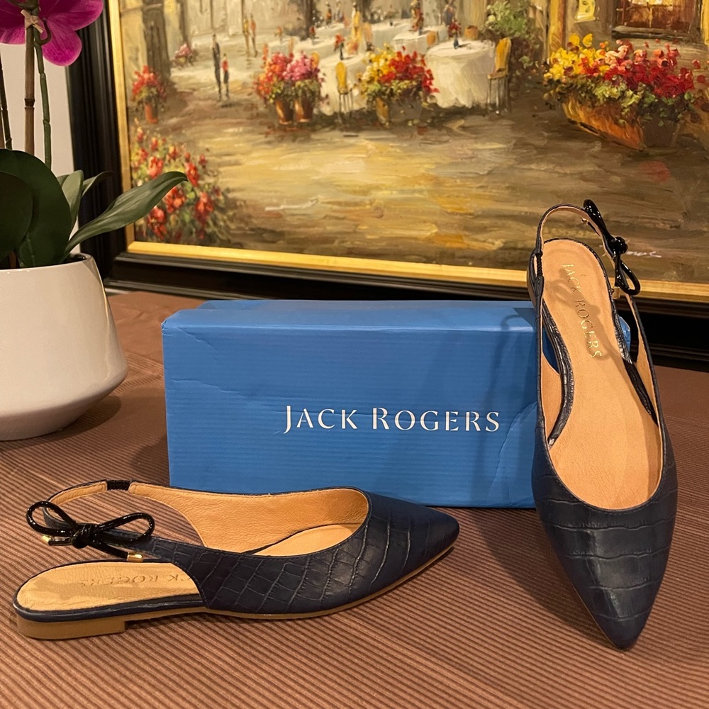 Jack Rogers Women's Slingback Flats, Size 6.5